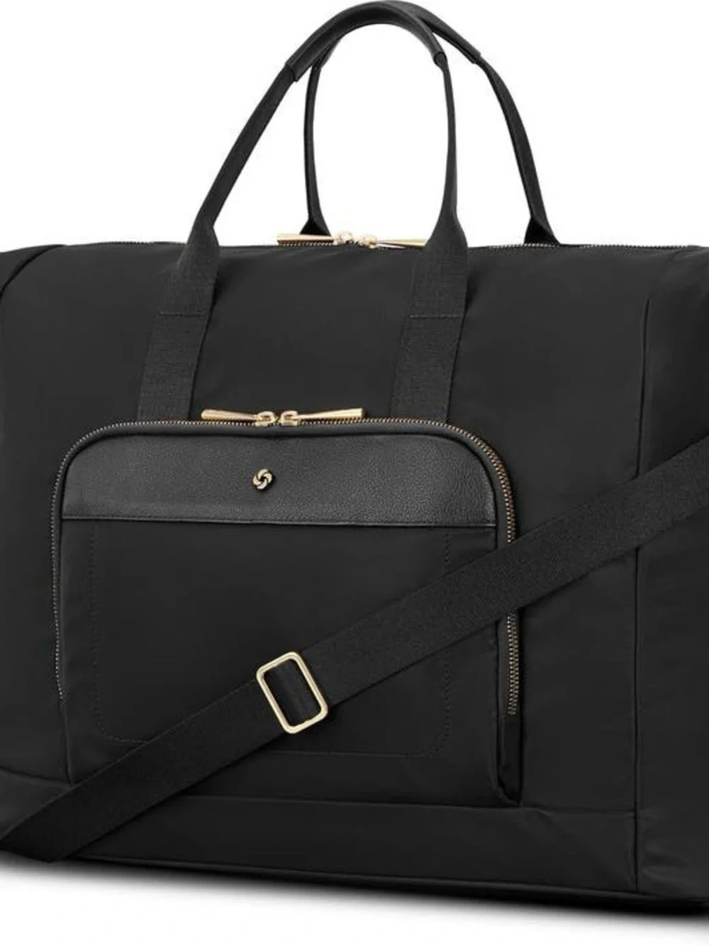 Samsonite Duffle Bags Mobile Solution Black Duffel Bag with Gold Hardware ✈️🔥